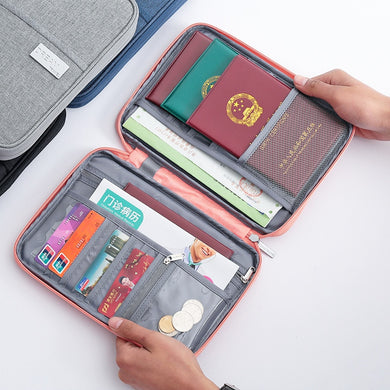 Travel Wallet Family Passport Holder